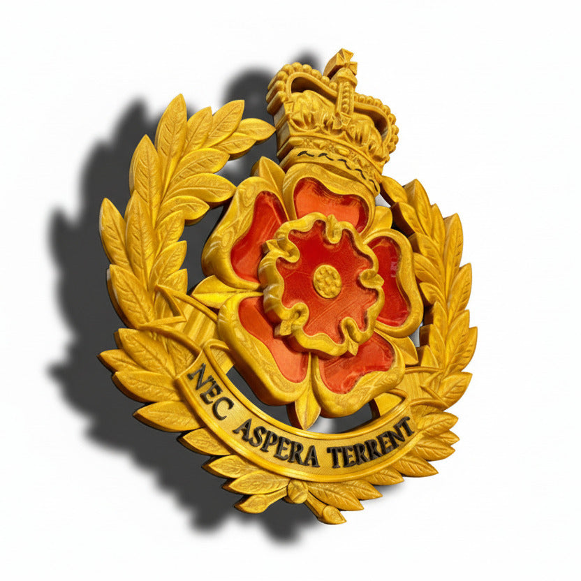 Duke of Lancaster's Regiment Queen's Crown Cap Badge