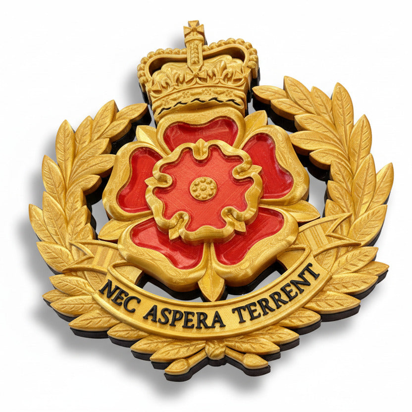 Duke of Lancaster's Regiment Queen's Crown Cap Badge