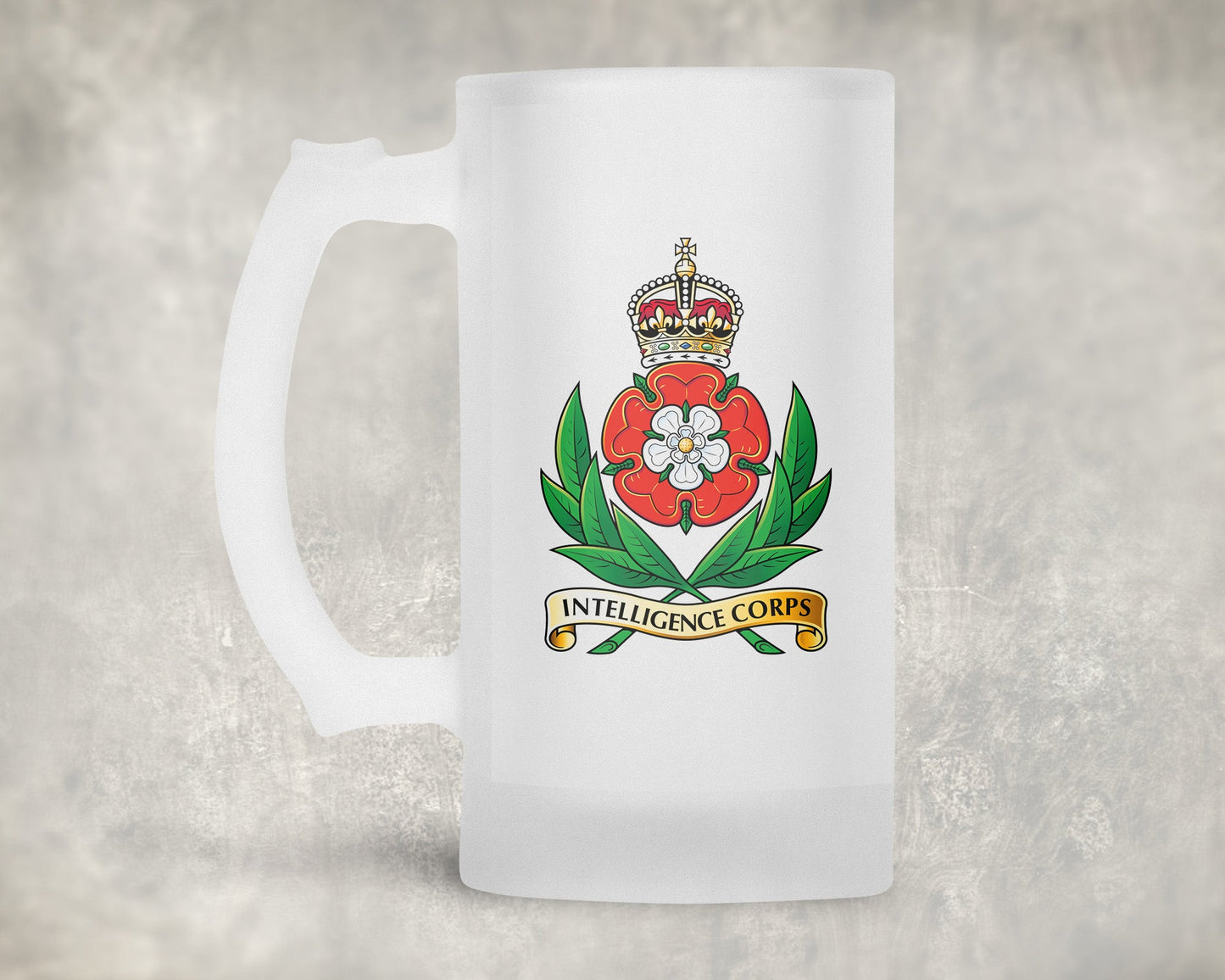 Intelligence Corps KC - Frosted Stein