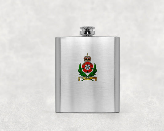 Intelligence Corps KC - Hip Flask