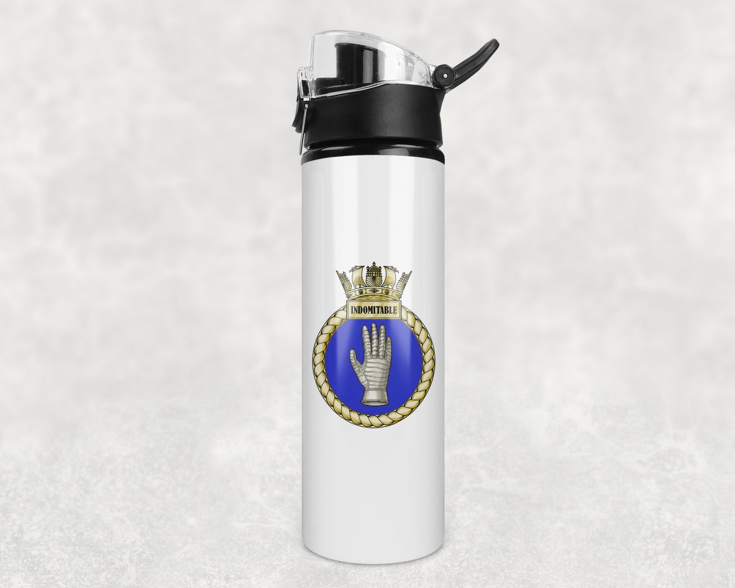 HMS Indomitable - Flip Top Water Bottle