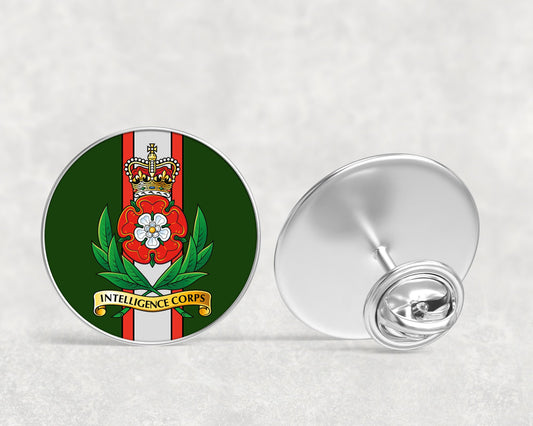 Intelligence Corps Cap Badge - Lapel Pin