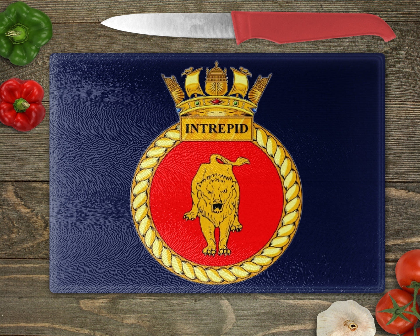 HMS Intrepid - Cutting Board
