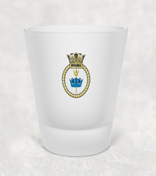 HMS Invincible - Shot Glass