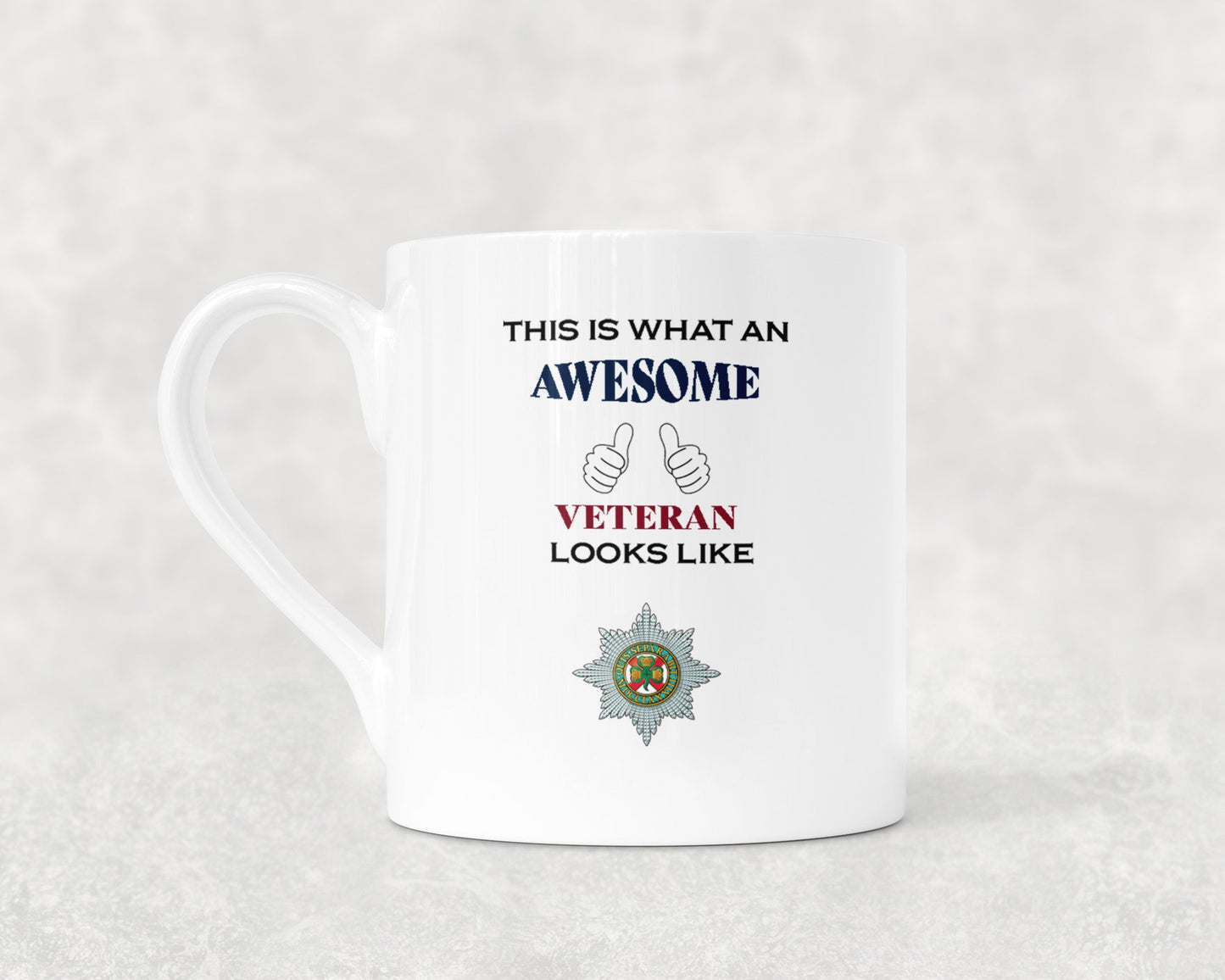 Irish Guards - Veteran - Bone China Mug