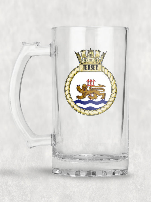 HMS Jersey - Tankard/Beer Mug/Stein