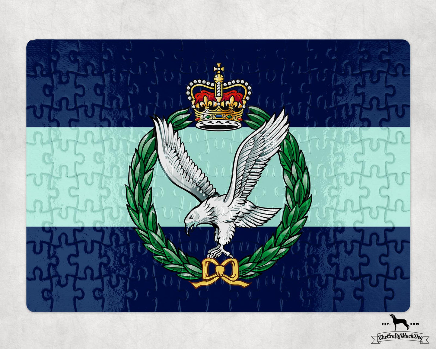 Army Air Corps Cap Badge - Jigsaw Puzzle