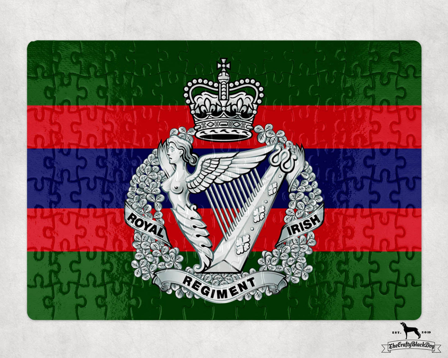 Royal Irish Regiment Crest - Jigsaw Puzzle