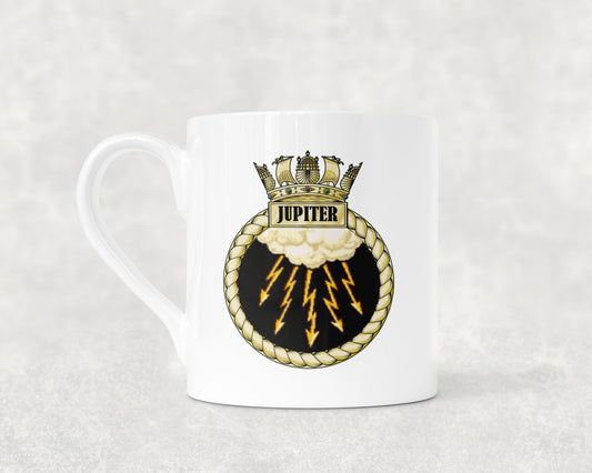 HMS Jupiter - Bone China Mug