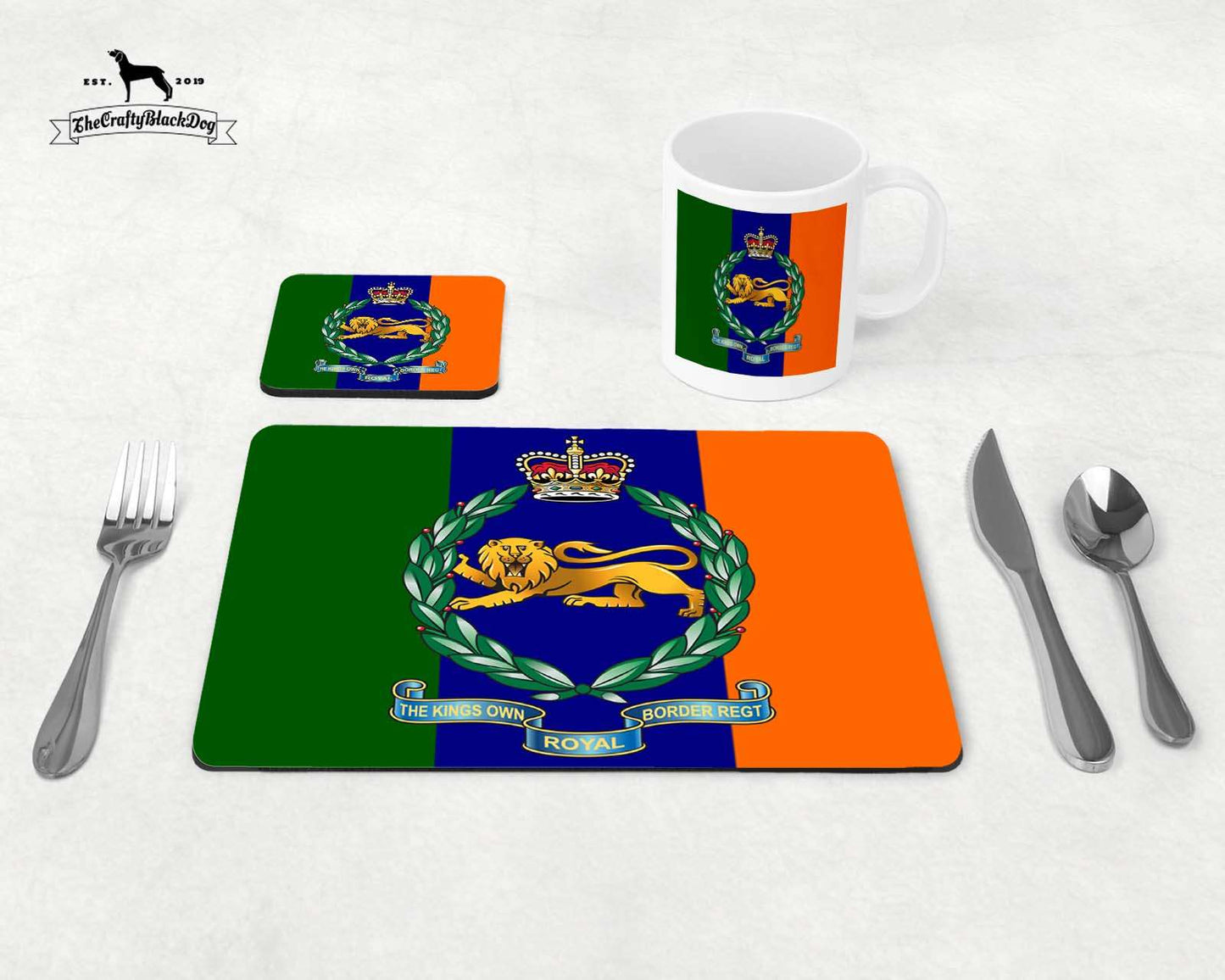King's Own Royal Border Regiment - Table Set