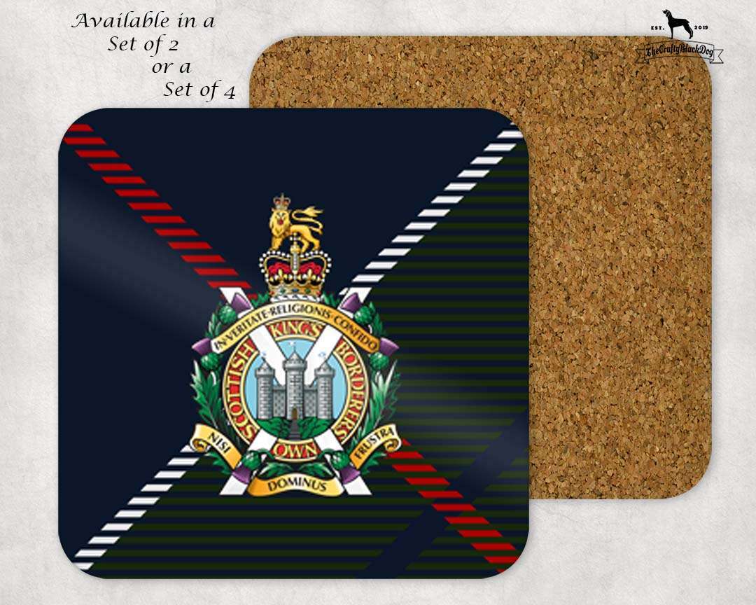 King's Own Scottish Borderers - COASTER SET