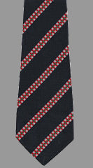 King's Own Scottish Borderers - Stripe Tie