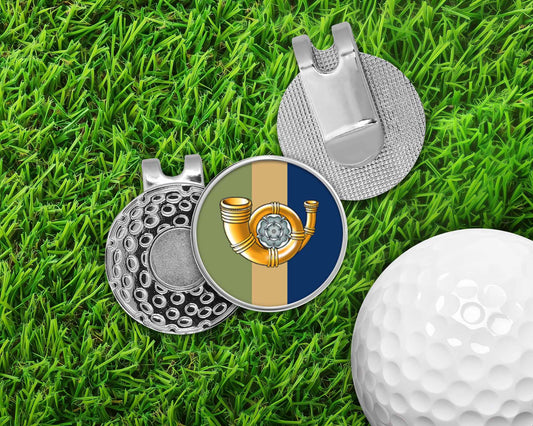 King's Own Yorkshire Light Infantry - Golf Ball Marker Hat Clip