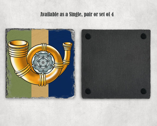 King's Own Yorkshire Light InfantryÊ - Slate Coaster