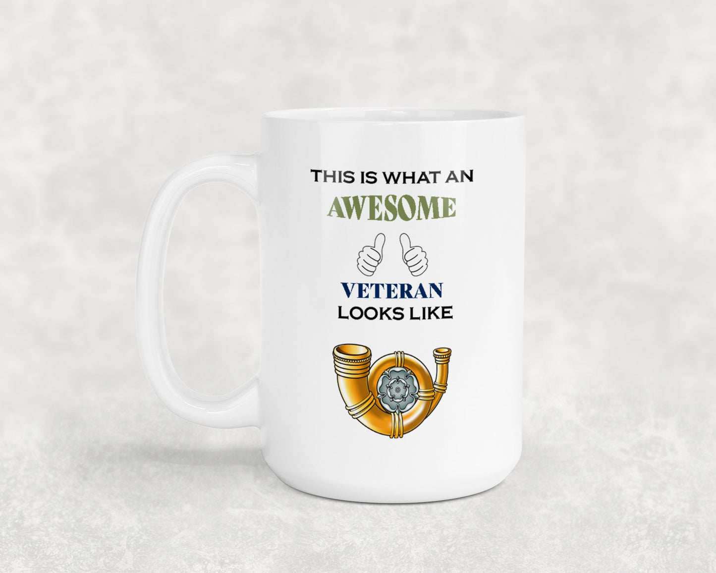 King's Own Yorkshire Light Infantry - Veteran - 15oz Mug