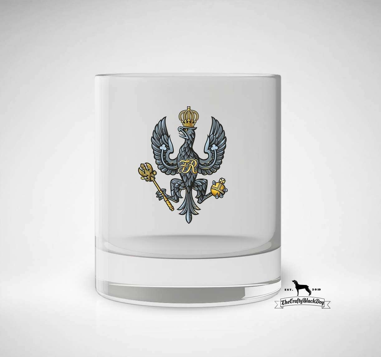 King's Royal Hussars - Whiskey/Spirit Glass