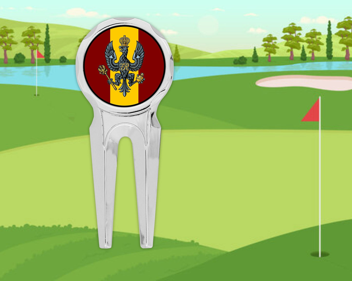 King's Royal Hussars - Golf Divot Repair Tool