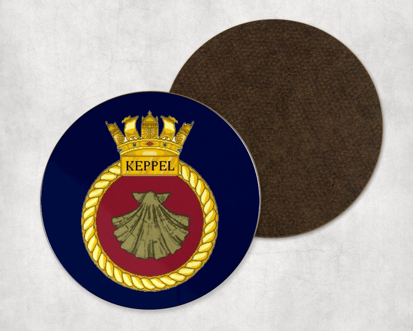 HMS Keppel - Round Coaster Set