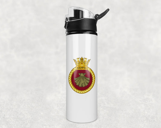 HMS Keppel - Flip Top Water Bottle