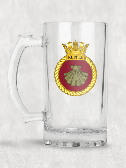 HMS Keppel - Tankard/Beer Mug/Stein