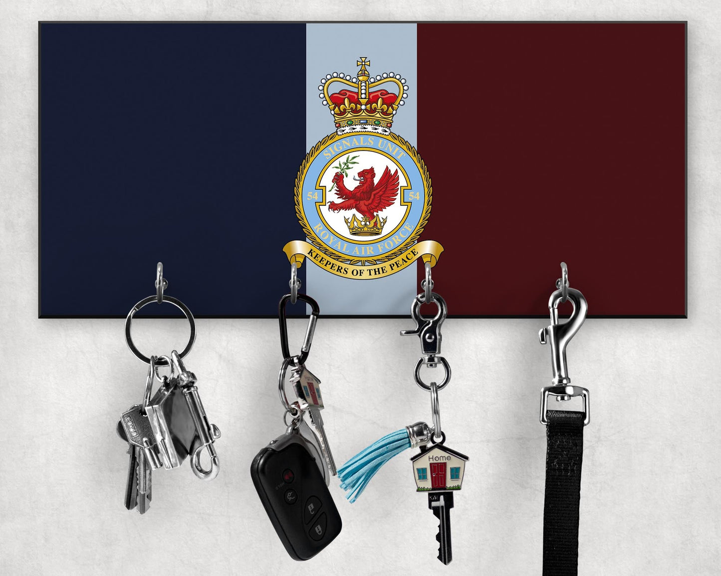 54 Signals Unit RAF - Key/Beret Holder