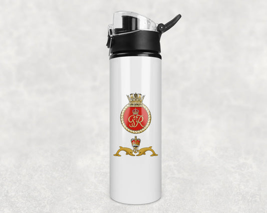 HMS King George VI - Flip Top Water Bottle