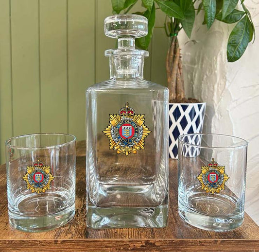 Royal Logistic Corps - Decanter (New King's Crown)