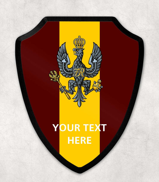 King's Royal Hussars - Printed Wall Shield