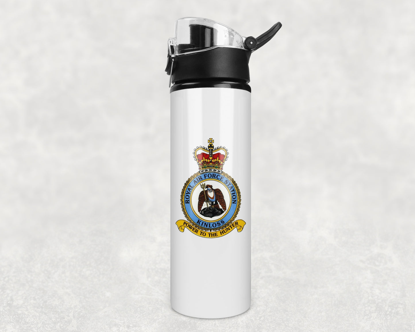 RAF Kinloss - Flip Top Water Bottle