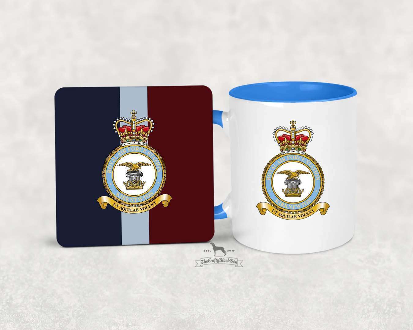 RAF Kirknewton - MUG and COASTER SET