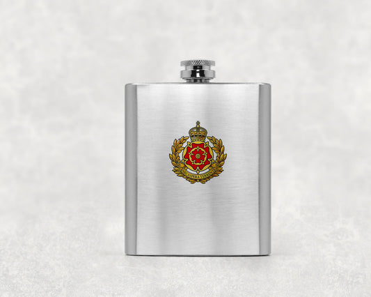 Duke of Lancaster Regiment KC - Hip Flask