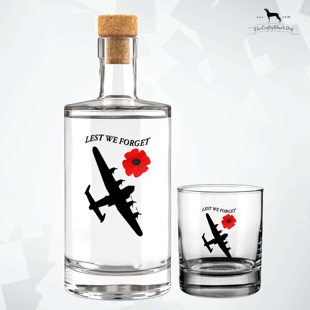 Lest We Forget - Lancaster - Fill Your Own Spirit Bottle