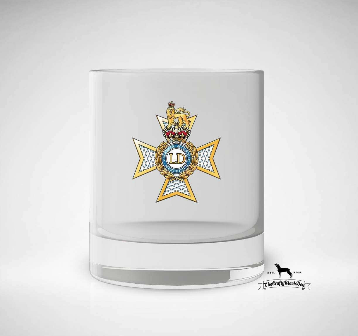 Light Dragoons - Whiskey/Spirit Glass