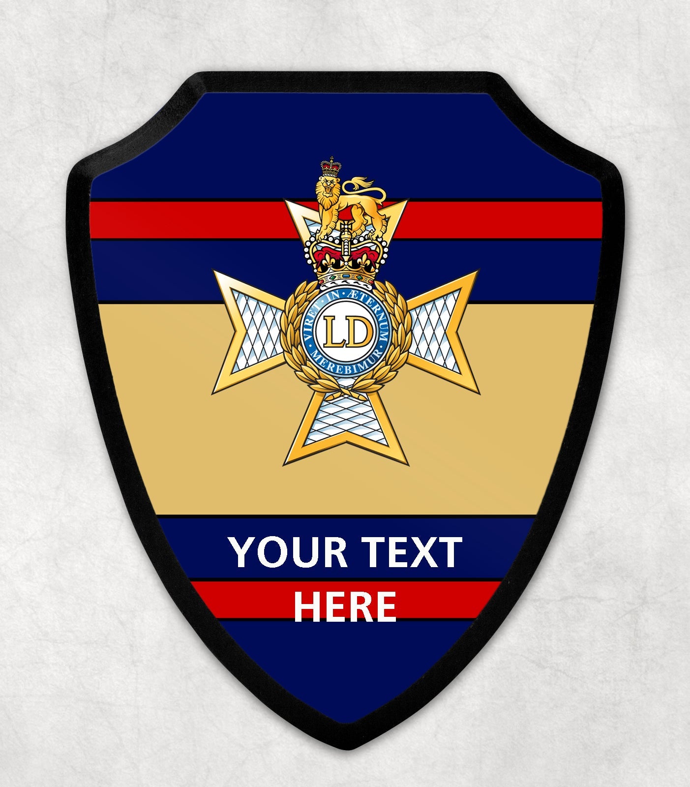 Light Dragoons - Printed Wall Shield