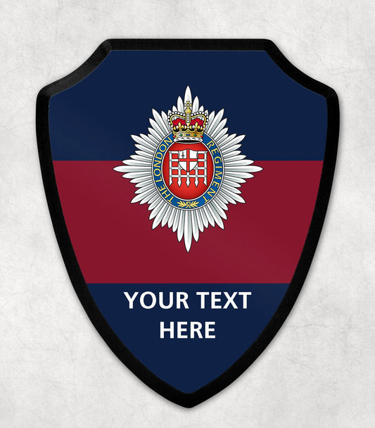 London Regiment - Printed Wall Shield