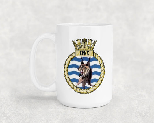 HMS Lynx  - 15oz Mug
