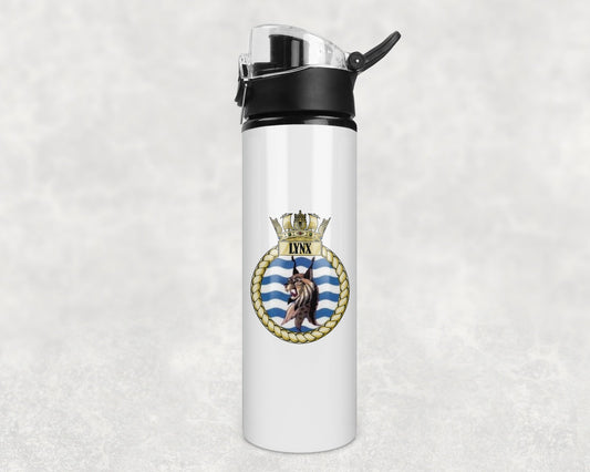 HMS Lynx - Flip Top Water Bottle