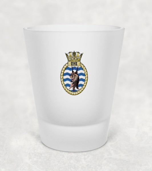 HMS Lynx - Shot Glass