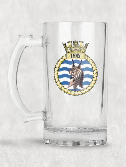 HMS Lynx  - Tankard/Beer Mug/Stein