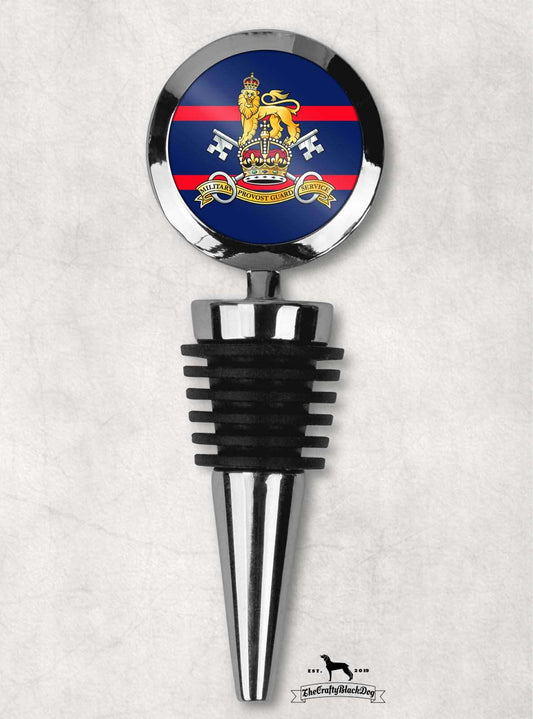 Military Provost Guard Service - Wine Bottle Stopper (New King's Crown)