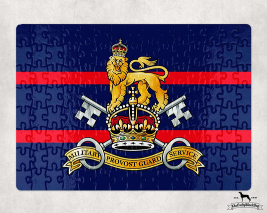 Military Provost Guard Service - Jigsaw Puzzle (New King's Crown)