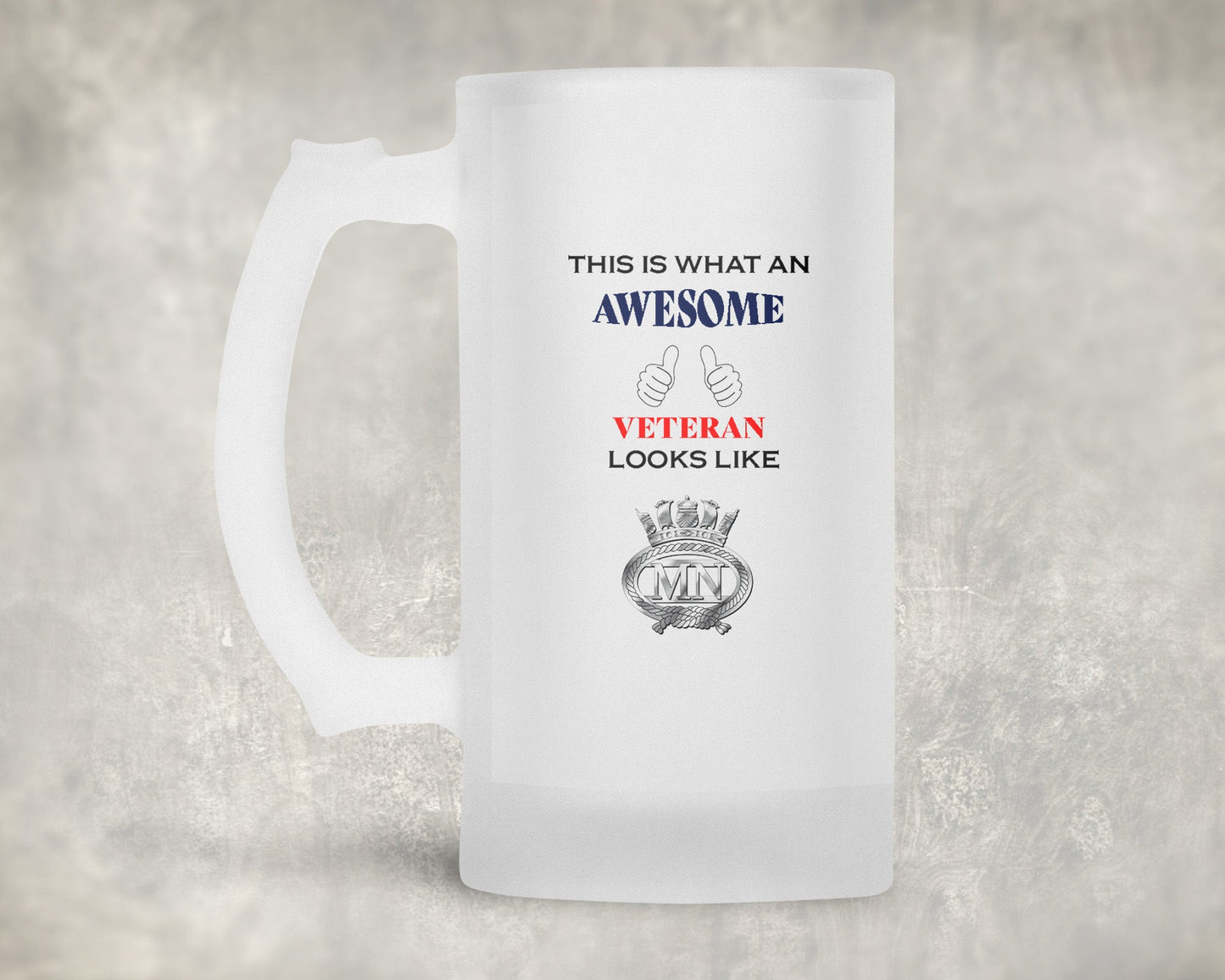 Merchant Navy - Veteran - Frosted Stein
