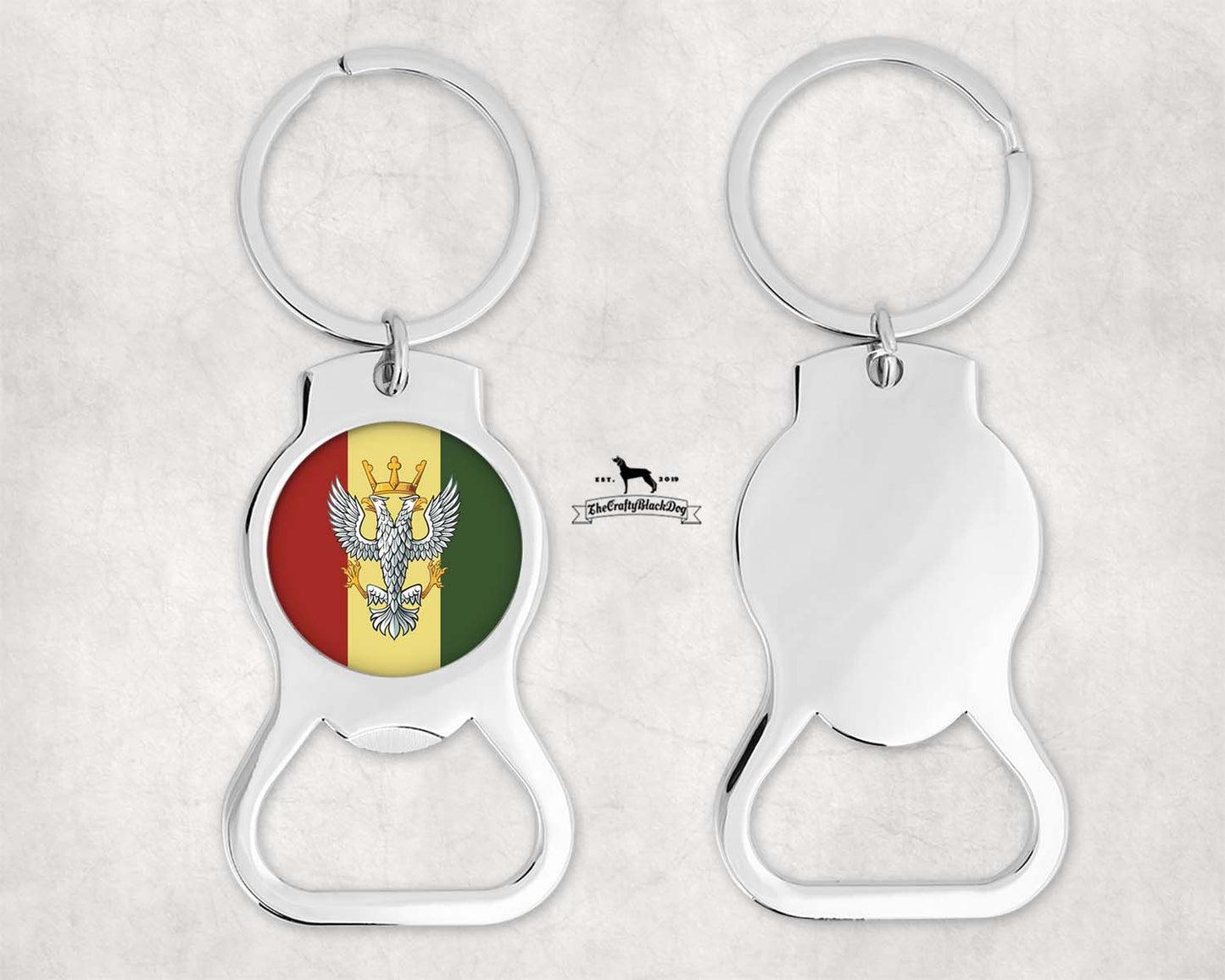 Mercian Regiment - Bottle Opener Keyring