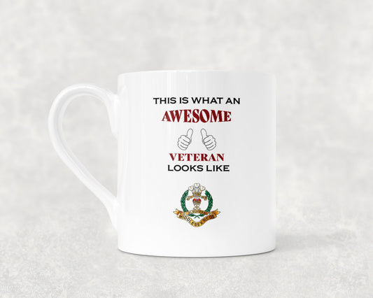 Middlesex Regiment - Veteran - Bone China Mug