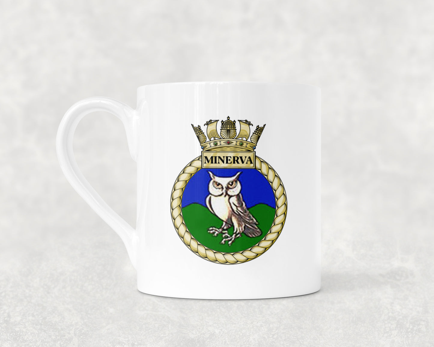 HMS Minerva - Bone China Mug