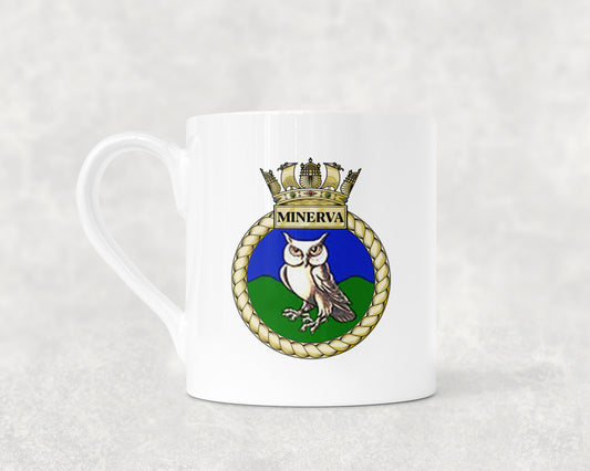 HMS Minerva - Bone China Mug