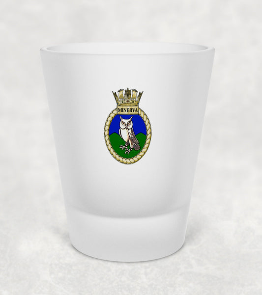 HMS Minerva - Shot Glass