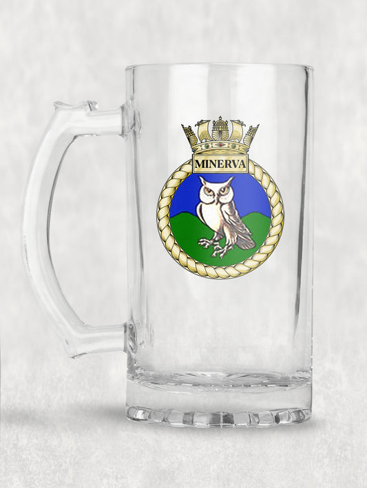 HMS Minerva - Tankard/Beer Mug/Stein