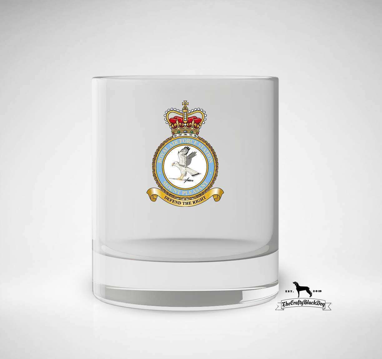 RAF Mount Pleasant - Whiskey/Spirit Glass