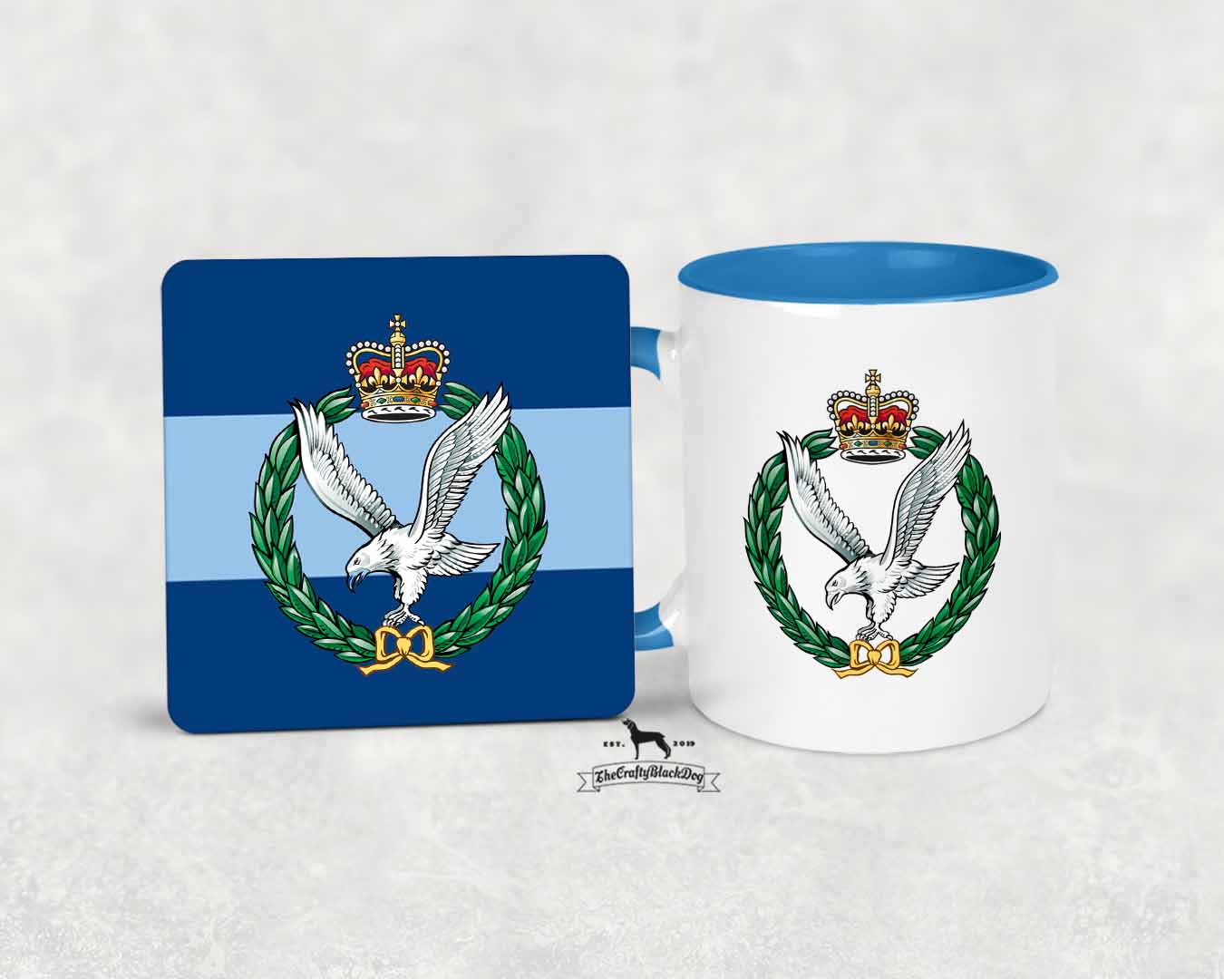 ARMY AIR CORP - MUG and COASTER SET